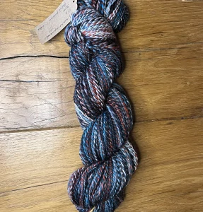Ručně předená dvounitka 100% merino