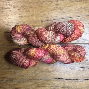 Ručně barvené 100% Merino single